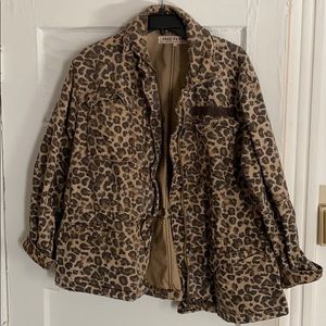 COPY - Free People cheetah jacket